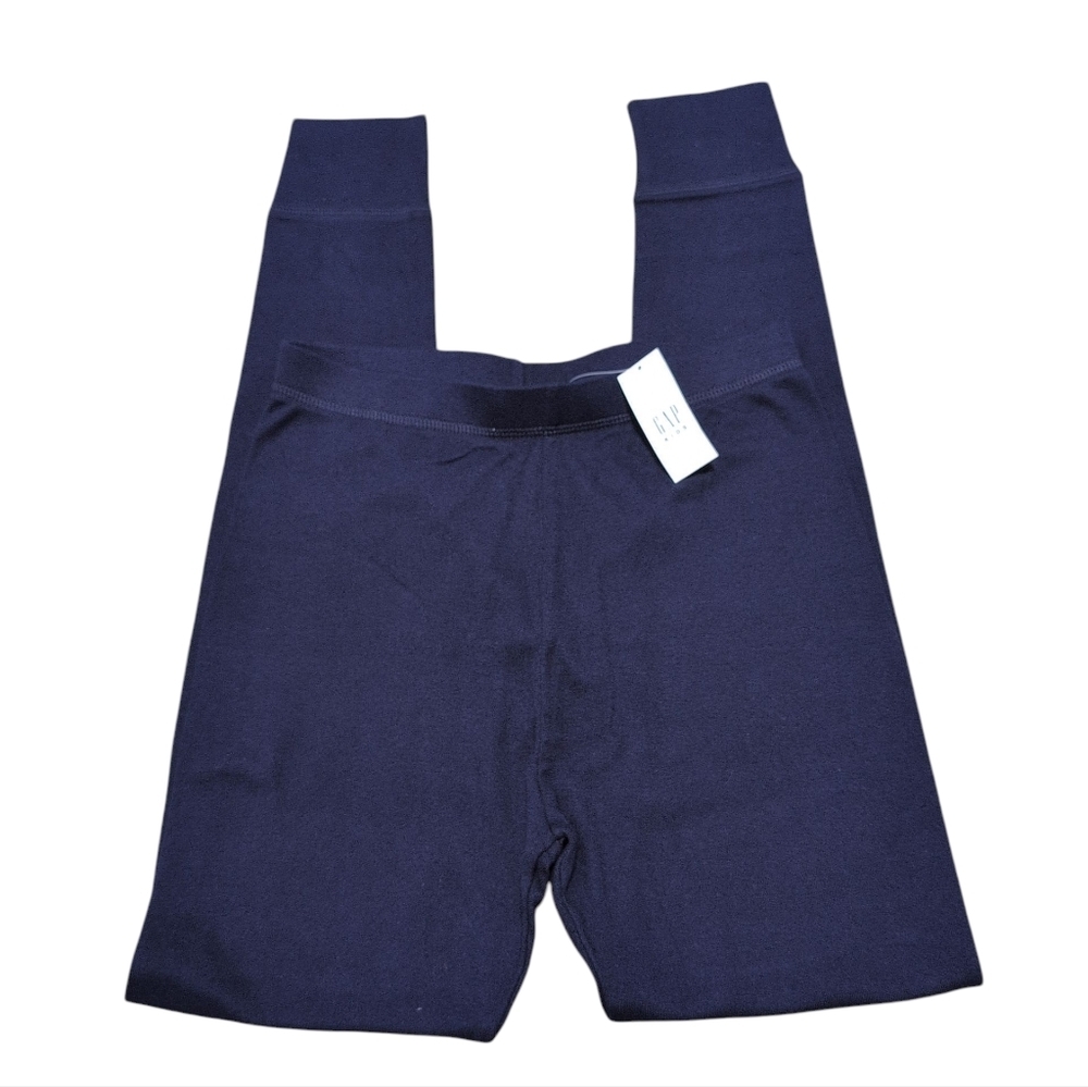 NWT Gap Kids Pajama Bottoms PJ Pants Navy Blue Fitted Gender Neutral size 14
